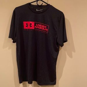 Under Armour black athletic shirt
